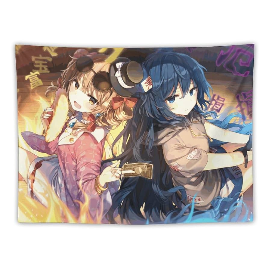 Amazon.co.jp: タペストリー おしゃれ 東方シリーズ 依神紫苑 依